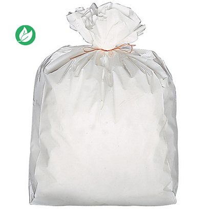 Sacs poubelle plastiques Blanc 20 L - lot de 500 sacs - 1