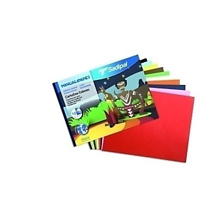Sadipal Bloc de manualidades 10 hojas, cartulina, colores surtidos Sadipal Bloc de manualidades 10 hojas, cartulina, colores surtidos