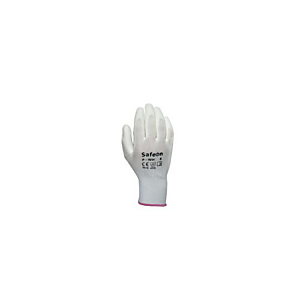 SafeOn Guanto in nylon P/WH, Taglia 10, Bianco (confezione 12 paia) SafeOn Guanto in nylon P/WH, Taglia 10, Bianco (confezione 12 paia)