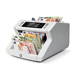 Safescan 2265 Compteuse de billets non triés avec détection de faux - Gris Safescan 2265 Compteuse de billets non triés avec détection de faux - Gris