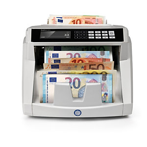 Safescan 2465-S, Contador automático de dinero, gris