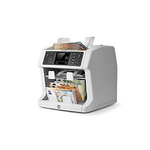 Safescan 2985-SX Compteuse de billets non triés avec détection de faux - Gris Safescan 2985-SX Compteuse de billets non triés avec détection de faux - Gris