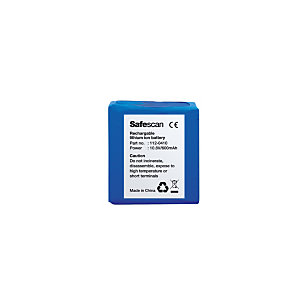 Safescan LB-105 Batterie rechargeable pour détecteur de faux billets - Bleu