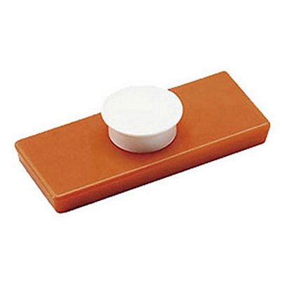 Safetool Punaise aimantée rectangle 50 mm Orange - Lot de 20 - 1