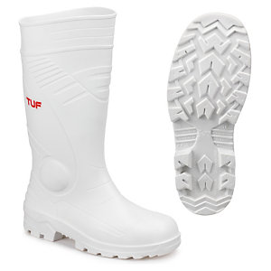 Safety S4 Wellington boot - white