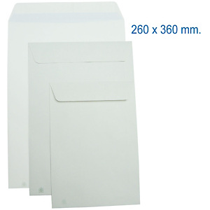 SAM AUTOSAM, Sobre de catálogo, 360 x 260 mm, autoadhesivo, papel, blanco SAM AUTOSAM, Sobre de catálogo, 360 x 260 mm, autoadhesivo, papel, blanco