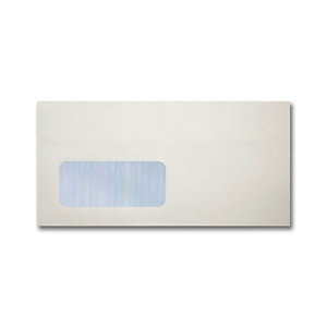 SAM Sobre empresarial, DL, 225 x 115 mm, con ventana, autoadhesivo, papel, blanco