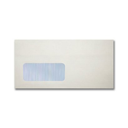 SAM Sobre empresarial, DL, 225 x 115 mm, con ventana, autoadhesivo, papel, blanco - 1