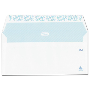 SAM Sobre empresarial, DL internacional, 220 x 110 mm, autoadhesivo, papel offset, blanco SAM Sobre empresarial, DL internacional, 220 x 110 mm, autoadhesivo, papel offset, blanco
