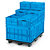 Sammenleggbare kasser med lokk 555 x 355 x 310 mm - 5