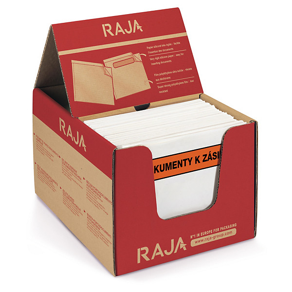 Samolepiaci obal na sprievodnú dokumentáciu, s potlačou | RAJA - 1