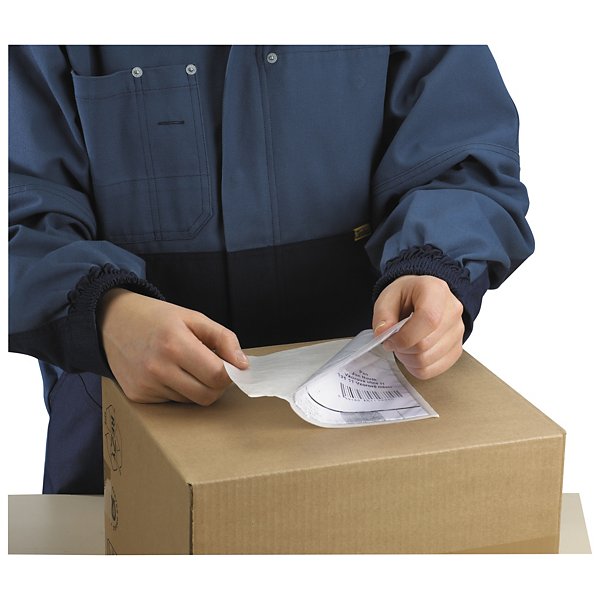 Samolepicí obal na doprovodnou dokumentaci, bez potisku | RAJA - 3