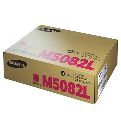 Samsung CLT-M5082L, SU322A, Tóner Original, Magenta, Alta Capacidad, Paquete Unitario