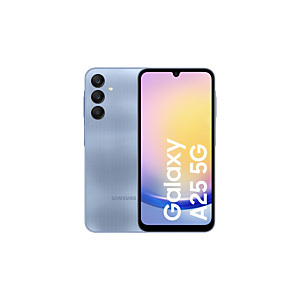 Samsung Galaxy A25 5G SM-A256B, 16,5 cm (6.5''), 1080 x 2340 pixels, 128 Go, 50 MP, Android 14, Bleu SM-A256BZBDEUB