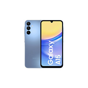 Samsung Galaxy SM-A155F, 16,5 cm (6.5''), 4 GB, 128 GB, 50 MP, Android 14, Azul SM-A155FZBDEUB