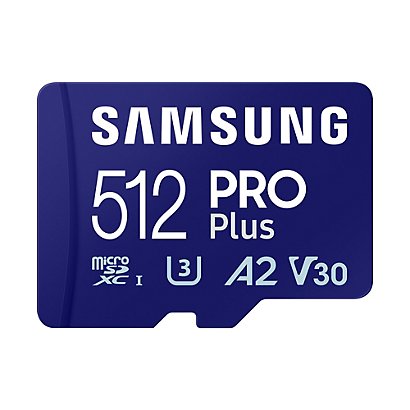 Samsung MB-MD512SA/EU, 512 GB, MicroSDXC, Clase 10, UHS-I, 180 MB/s, 130 MB/s - 1