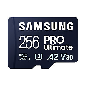 Samsung MB-MY256SB/WW, 256 Go, MicroSDXC, UHS-I, 200 Mo/s, 130 Mo/s, Class 3 (U3)
