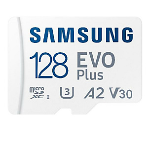 SAMSUNG, Memory card, Micro sd 128gb xc classe u3 a2, MB-MC128KA/EU SAMSUNG, Memory card, Micro sd 128gb xc classe u3 a2, MB-MC128KA/EU