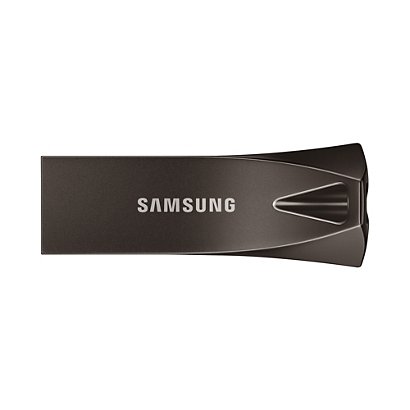 Samsung MUF-64BE, 64 Go, USB Type-A, 3.2 Gen 1 (3.1 Gen 1), 300 Mo/s, Sans capuchon, Gris MUF-64BE4/APC - 1