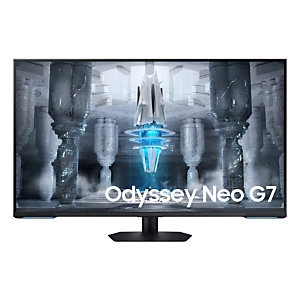 Samsung Odyssey Neo G7, 109,2 cm (43''), 3840 x 2160 pixels, 4K Ultra HD, LED, 1 ms, Blanc LS43CG700NUXEN