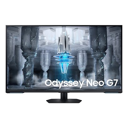 Samsung Odyssey Neo G7, 109,2 cm (43''), 3840 x 2160 pixels, 4K Ultra HD, LED, 1 ms, Blanc LS43CG700NUXEN - 1
