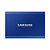 Samsung Portable SSD T7, 1000 GB, USB Tipo C, 3.2 Gen 2 (3.1 Gen 2), 1050 MB/s, Protección mediante contraseña, Azul MU-PC1T0H/WW - 1