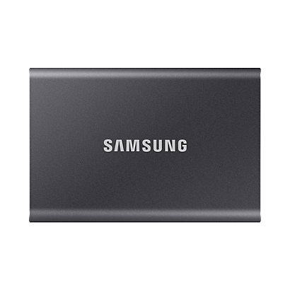 Samsung Portable SSD T7, 2000 GB, USB Tipo C, 3.2 Gen 2 (3.1 Gen 2), 1050 MB/s, Protección mediante contraseña, Gris MU-PC2T0T/WW - 1