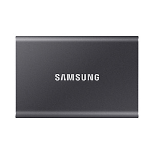 Samsung Portable SSD T7, 2000 Go, USB Type-C, 3.2 Gen 2 (3.1 Gen 2), 1050 Mo/s, Protection par mot de passe, Gris MU-PC2T0T/WW Samsung Portable SSD T7, 2000 Go, USB Type-C, 3.2 Gen 2 (3.1 Gen 2), 1050 Mo/s, Protection par mot de passe, Gris MU-PC2T0T/WW