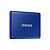 Samsung Portable SSD T7, 500 Go, USB Type-C, 3.2 Gen 2 (3.1 Gen 2), 1050 Mo/s, Protection par mot de passe, Bleu MU-PC500H/WW - 2