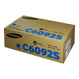 Samsung Toner ad alta capacità CLT-C6092S, SU082A, Ciano, Pacco singolo Samsung Toner ad alta capacità CLT-C6092S, SU082A, Ciano, Pacco singolo