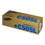 Samsung Toner CLT-C505L, SU035A, Ciano, Pacco singolo, Alta capacità Samsung Toner CLT-C505L, SU035A, Ciano, Pacco singolo, Alta capacità