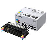 Samsung Toner CLT-P4072C, SU382A, pack 4 couleurs noir, cyan, magenta, jaune Samsung Toner CLT-P4072C, SU382A, pack 4 couleurs noir, cyan, magenta, jaune
