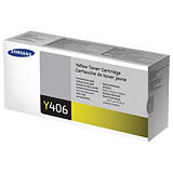 Samsung Toner CLT-Y406S, SU462A, Giallo, Pacco singolo Samsung Toner CLT-Y406S, SU462A, Giallo, Pacco singolo