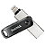 SanDisk Clé USB 3.0 Ixpand Go 64 GB avec connecteur Lightning - Argent/Noir - 2
