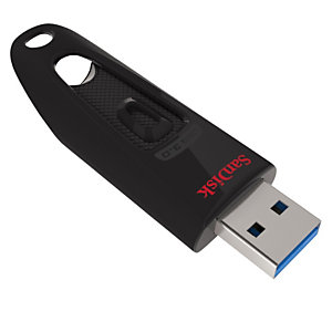 SanDisk Clé USB 3.0 Ultra - 64 Go - Noir