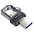 SanDisk Clé USB 3.0 Ultra Dual avec double connectique Micro USB - 32 Go - Argent/Noir - 6