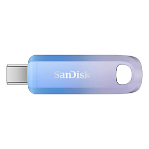 Sandisk Creator, 512 GB, USB Tipo C, 3.2 Gen 1 (3.1 Gen 1), 400 MB/s, Sin tapa, Azul, Lila SDCZ75C-512G-G46 Sandisk Creator, 512 GB, USB Tipo C, 3.2 Gen 1 (3.1 Gen 1), 400 MB/s, Sin tapa, Azul, Lila SDCZ75C-512G-G46