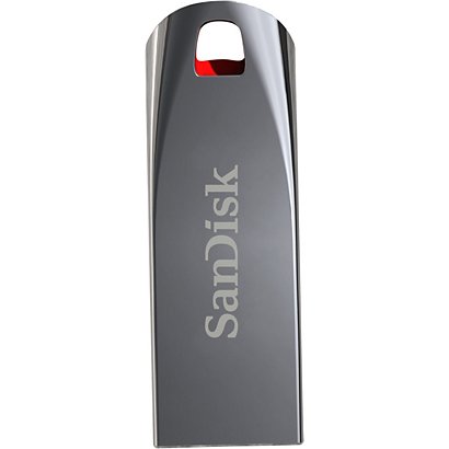 SanDisk Cruzer® Force Unidad flash USB 2.0, 64 GB, gris y rojo - 1