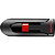 SANDISK Cruzer® Glide 2.0 32 GB USB-stick, zilver/rood - 1