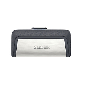 Sandisk Drive USB Ganda Ultra Tipe-C 256 GB, 256 GB, USB Type-A / USB Type-C, 3.2 Gen 1 (3.1 Gen 1), 150 MB/s, Deslizar, Gris, Plata SDDDC2-256G-G46 Sandisk Drive USB Ganda Ultra Tipe-C 256 GB, 256 GB, USB Type-A / USB Type-C, 3.2 Gen 1 (3.1 Gen 1), 150 MB/s, Deslizar, Gris, Plata SDDDC2-256G-G46