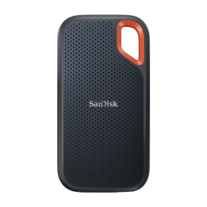 Sandisk Extreme, 4000 GB, USB Tipo C, 3.2 Gen 2 (3.1 Gen 2), 1050 MB/s, Protección mediante contraseña, Negro, Naranja SDSSDE61-4T00-G25