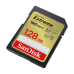 SanDisk Extreme - Carte mémoire 128 Go - Mémoire Flash SDXC UHS-I - U3 - Classe C10 - V30 SanDisk Extreme - Carte mémoire 128 Go - Mémoire Flash SDXC UHS-I - U3 - Classe C10 - V30