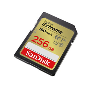 SanDisk Extreme - Carte mémoire 256 Go - Mémoire Flash SDXC UHS-I - U3 - Classe10 - V30 SanDisk Extreme - Carte mémoire 256 Go - Mémoire Flash SDXC UHS-I - U3 - Classe10 - V30