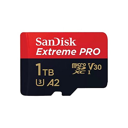 SanDisk Extreme PRO, 1000 Go, MicroSDXC, Classe 10, UHS-I, 200 Mo/s, 140 Mo/s SDSQXCD-1T00-GN6MA