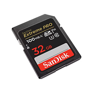 SanDisk Extreme PRO, 32 Go, SDHC, Classe 10, UHS-I, 200 Mo/s, 90 Mo/s SDSDXXO-032G-GN4IN SanDisk Extreme PRO, 32 Go, SDHC, Classe 10, UHS-I, 200 Mo/s, 90 Mo/s SDSDXXO-032G-GN4IN