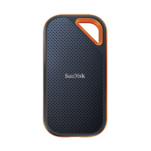 Sandisk Extreme PRO Portable, 2000 GB, USB Tipo C, 3.2 Gen 2 (3.1 Gen 2), 2000 MB/s, Protección mediante contraseña, Negro SDSSDE81-2T00-G25