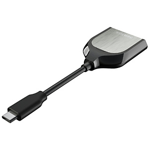 SanDisk Extreme PRO, SDHC,SDXC, Noir, Argent, USB 3.2 Gen 1 (3.1 Gen 1) Type-C, 500 Mo/s SDDR-409-G46 SanDisk Extreme PRO, SDHC,SDXC, Noir, Argent, USB 3.2 Gen 1 (3.1 Gen 1) Type-C, 500 Mo/s SDDR-409-G46