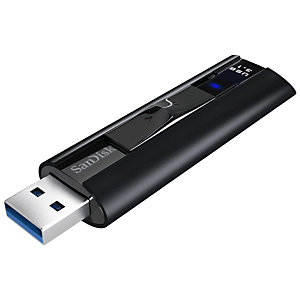SanDisk Extreme PRO Unidad flash SSD USB 3.1, 128 GB, negro