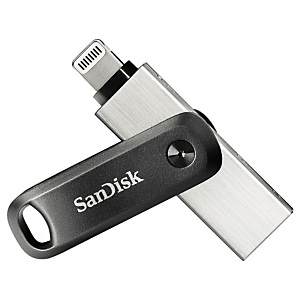 Sandisk iXpand, 64 GB, USB Type-A / Lightning, 3.2 Gen 2 (3.1 Gen 2), Girar, Negro, Plata SDIX60N-064G-GN6NN Sandisk iXpand, 64 GB, USB Type-A / Lightning, 3.2 Gen 2 (3.1 Gen 2), Girar, Negro, Plata SDIX60N-064G-GN6NN
