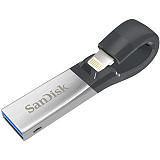 SanDisk iXpand Unidad flash USB 3.0 (Lightning), 32 GB, plateado SanDisk iXpand Unidad flash USB 3.0 (Lightning), 32 GB, plateado
